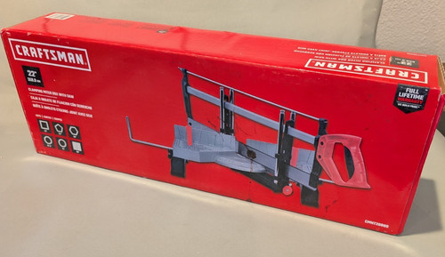 Craftsman miter saw box - 22",