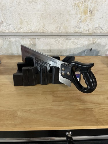 Great neck plastic miter - great, 12"plastic