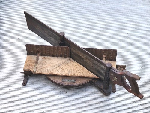 Vintage stanley miter box - miter,